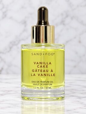 Sand + Fog Vanilla Cake Perfume Oil Dropper – 50 mL